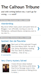 Mobile Screenshot of calhountribune.blogspot.com