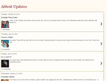 Tablet Screenshot of abbottupdates.blogspot.com
