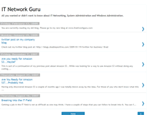 Tablet Screenshot of itnetworkguru.blogspot.com