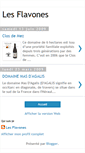 Mobile Screenshot of lesflavones.blogspot.com