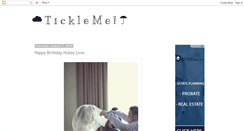 Desktop Screenshot of misstickleme.blogspot.com