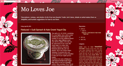 Desktop Screenshot of molovesjoe.blogspot.com