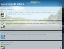 Tablet Screenshot of lisandro-trucodemundogaturro.blogspot.com