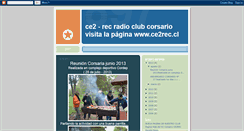 Desktop Screenshot of ce2rec.blogspot.com