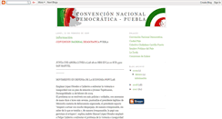 Desktop Screenshot of cnd-puebla.blogspot.com