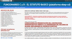 Desktop Screenshot of funcionarioscyd.blogspot.com
