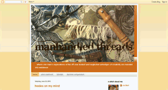 Desktop Screenshot of manhandledthreads.blogspot.com