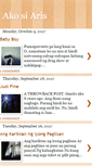 Mobile Screenshot of akosiaris.blogspot.com