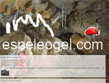 Tablet Screenshot of espeleogel.blogspot.com