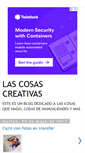 Mobile Screenshot of lascosascreativas.blogspot.com