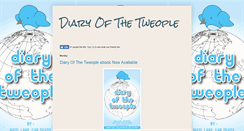 Desktop Screenshot of diaryofthetweople.blogspot.com