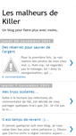 Mobile Screenshot of lesmalheursdekiller.blogspot.com