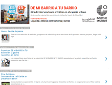 Tablet Screenshot of demibarrioatubarrio.blogspot.com