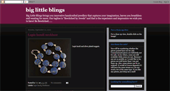 Desktop Screenshot of dzeebiglittleblings.blogspot.com