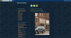 Desktop Screenshot of harveystreet.blogspot.com