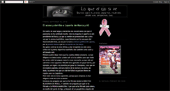Desktop Screenshot of loqueelojosive.blogspot.com