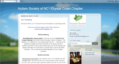 Desktop Screenshot of crystalcoastautism.blogspot.com