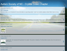 Tablet Screenshot of crystalcoastautism.blogspot.com