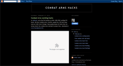 Desktop Screenshot of combat-arms-cheats.blogspot.com