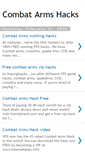 Mobile Screenshot of combat-arms-cheats.blogspot.com