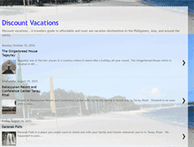 Tablet Screenshot of discountvacations-cache.blogspot.com
