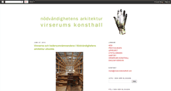 Desktop Screenshot of nodvandighetensarkitektur.blogspot.com