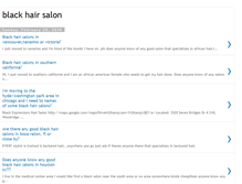 Tablet Screenshot of black-hair-salon.blogspot.com