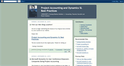 Desktop Screenshot of dynamicsslblog.blogspot.com
