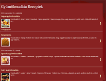 Tablet Screenshot of gyumolcssalata-recept.blogspot.com