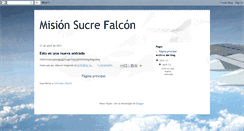 Desktop Screenshot of misionsucrefalcon.blogspot.com