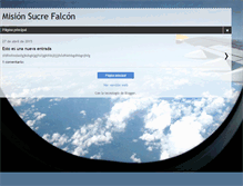 Tablet Screenshot of misionsucrefalcon.blogspot.com