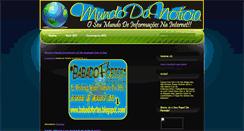 Desktop Screenshot of mundodanoticia08.blogspot.com