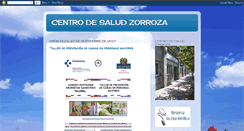Desktop Screenshot of centrodesaludzorroza.blogspot.com