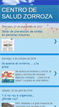 Mobile Screenshot of centrodesaludzorroza.blogspot.com