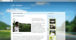 Desktop Screenshot of cafe-voltaire.blogspot.com