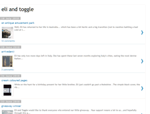 Tablet Screenshot of eliandtoggle.blogspot.com