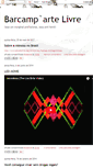 Mobile Screenshot of barcampartelivre.blogspot.com
