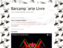 Tablet Screenshot of barcampartelivre.blogspot.com