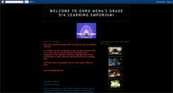 Desktop Screenshot of gurumenascyberlearningemporium.blogspot.com