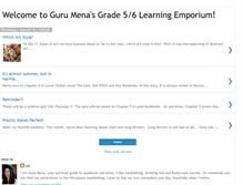 Tablet Screenshot of gurumenascyberlearningemporium.blogspot.com