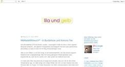 Desktop Screenshot of lilaundgelb.blogspot.com