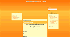 Desktop Screenshot of flintinternationaldreamcenter.blogspot.com