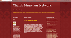 Desktop Screenshot of churchmusiciansglobal.blogspot.com