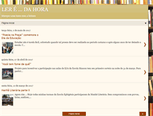 Tablet Screenshot of leredahora.blogspot.com