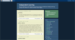 Desktop Screenshot of indeplearn.blogspot.com