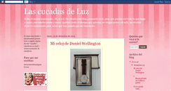 Desktop Screenshot of lascucadasdeluz.blogspot.com