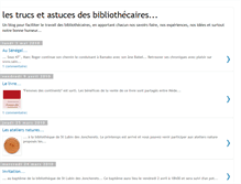 Tablet Screenshot of bibliotrucs.blogspot.com