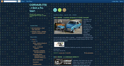 Desktop Screenshot of corvairitis.blogspot.com