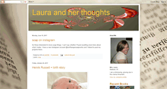 Desktop Screenshot of laurahasathought.blogspot.com