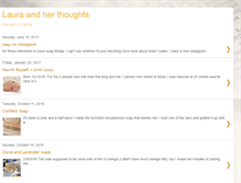 Tablet Screenshot of laurahasathought.blogspot.com